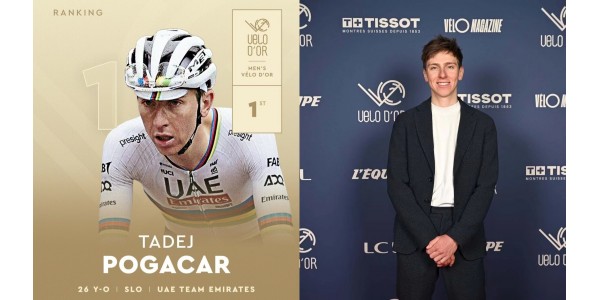 Sloveense coureur Tadej Pogača wint Beste Mannelijke en Beste Klassieker Sloveense coureur Tadej Pogača wint Beste Mannelijke en Beste Klassieker